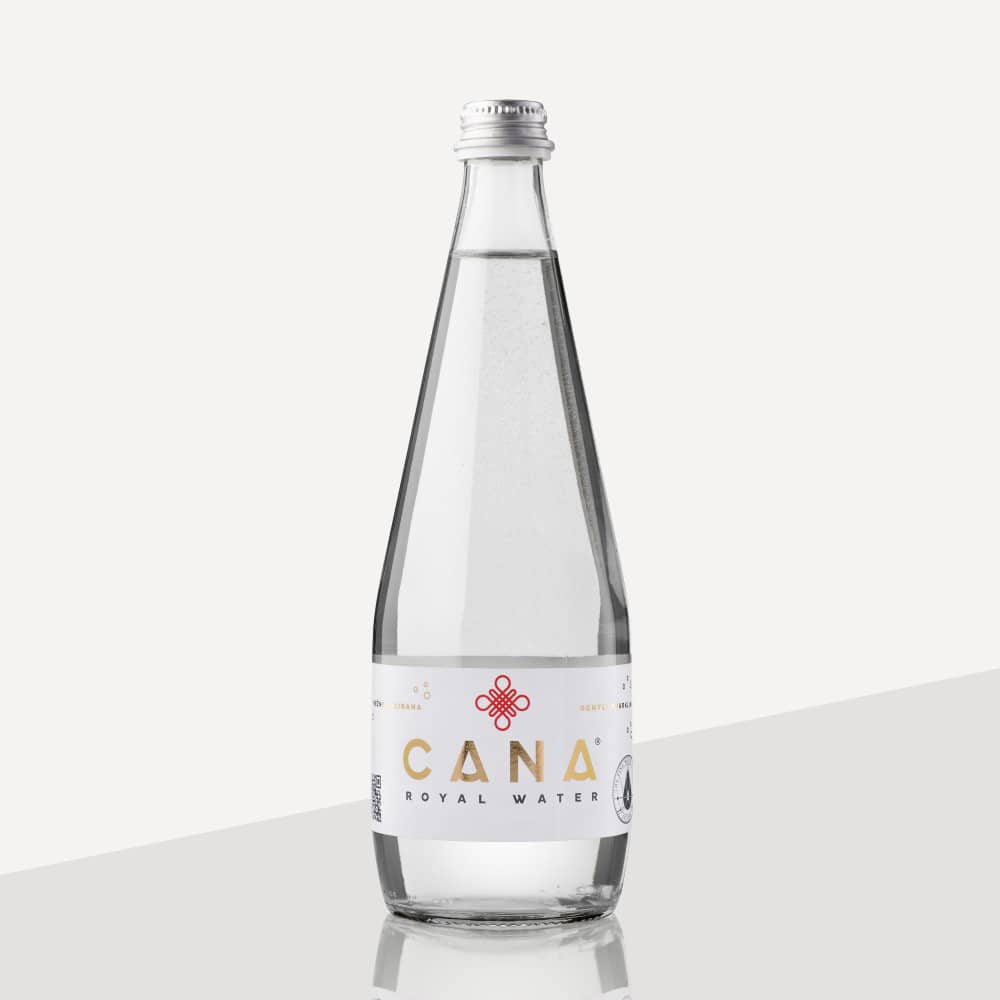 Acqua Cana Royal Gently Vetro Effervescente Naturale 70 cl